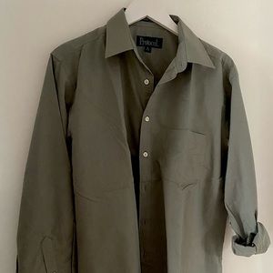 Olive button up